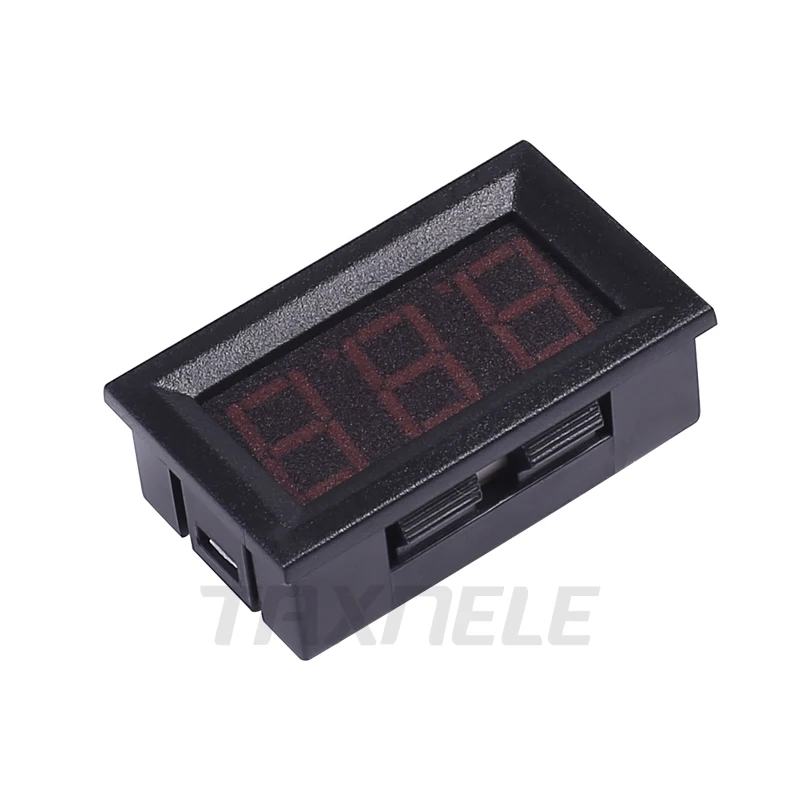 DC 4 5 V 30V 120V 0 56 inch AC 30 500V 2 проводной цифровой вольтметр Светодиодная панель