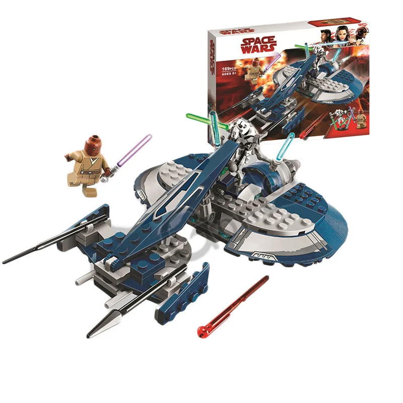 

NEW 169pcs Star Wars Series Combat Speeder Building Block Bricks Set DIY Toys Compatible with Star Space War Model Gifts