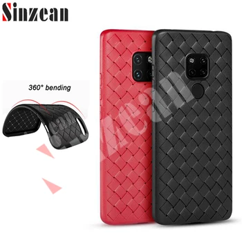 

Sinzean 100pcs Ultra Thin Weave Case For Huawei P Smart Plus 2019/Honor 30 lite/NOVA 7/P Smart Z/P Smart 2020 Soft Back TPU Case