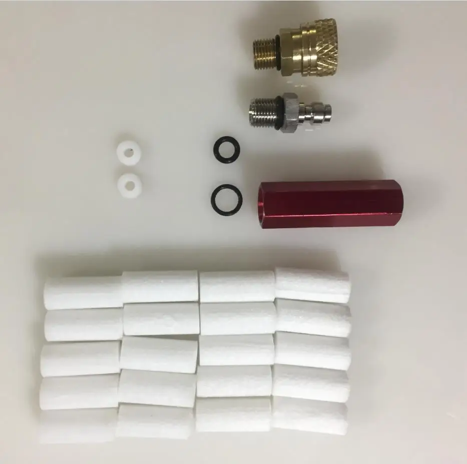 

PCP Paintball Airforce High Pressure Pump Filter M10x1 Water-Oil Separator 40mpa Air Filtering 8mm Quick Connector