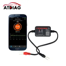 Bluetooth 12 V BM2 Batería Probador Del Monitor de La Batería Batería de Coche Analizador de Prueba de Tensión de Arranque Prueba de Carga Para Android IOS Teléfono