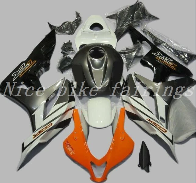 3 Подарки литья под давлением полный комплект обтекателя пригодный для Honda CBR600RR F5 2007 2008 07 08 600RR 600 ABS Обтекатели классный оранжевый черный