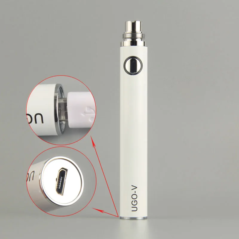 UGO-V батарея+ MT3 атомайзер электронная сигарета 510 vape ручка micro USB evod ego t батарея для mt3 ce4 ce5 Атомайзер