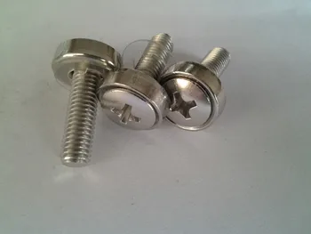 

combination screw M5*30 , Use with cage nut , stainless steel, and carbon steel all in stock