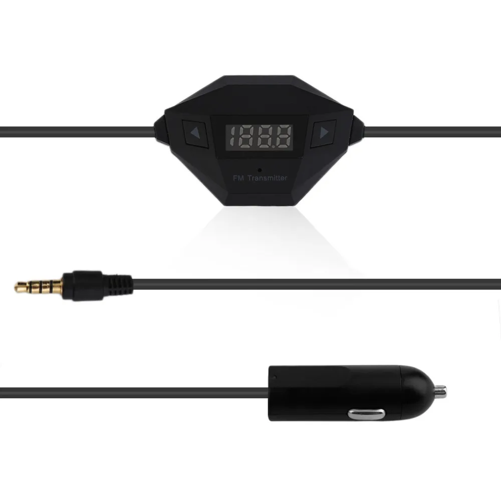 

2017 new Octagon Auto Car FM Radio Transmitter USB Phone Car Charger Music Player Handsfree for Smartphones MP3 MP4