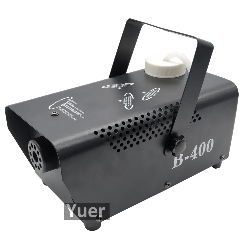 4Pcs/Lot Smoke Machine 400W Fog Machine 4Pcs LED RGB 3IN1 Lamp Stage Effect Lighting Fog Machine For DJ Disco Party Wedding
