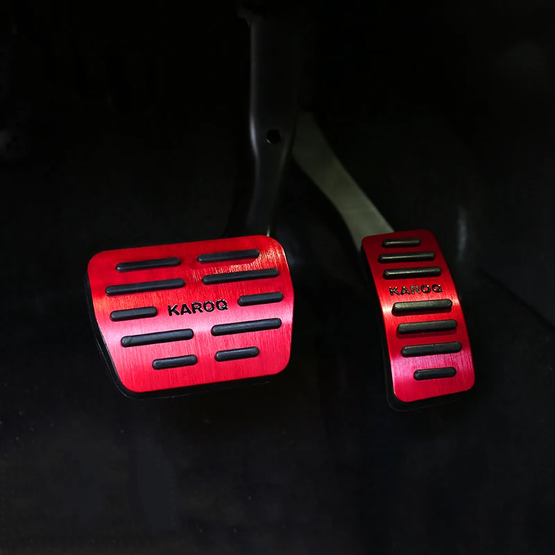 Aluminum-alloy-Car-styling-Accelerator-Gas-Pedal-Brake-Pedal-Non-Slip-Pads-Cover-Case-AT-For
