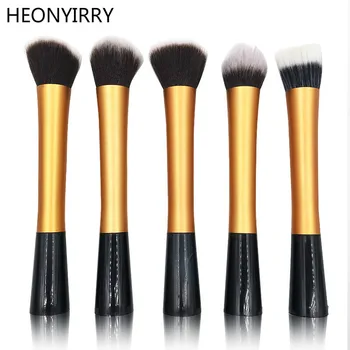 

5Pcs Makeup Brushes Tools Professional Cosmetics Blush Face Brushes Beauty Kit Kabuki Makeup Brush Set Women Foundation Make Up