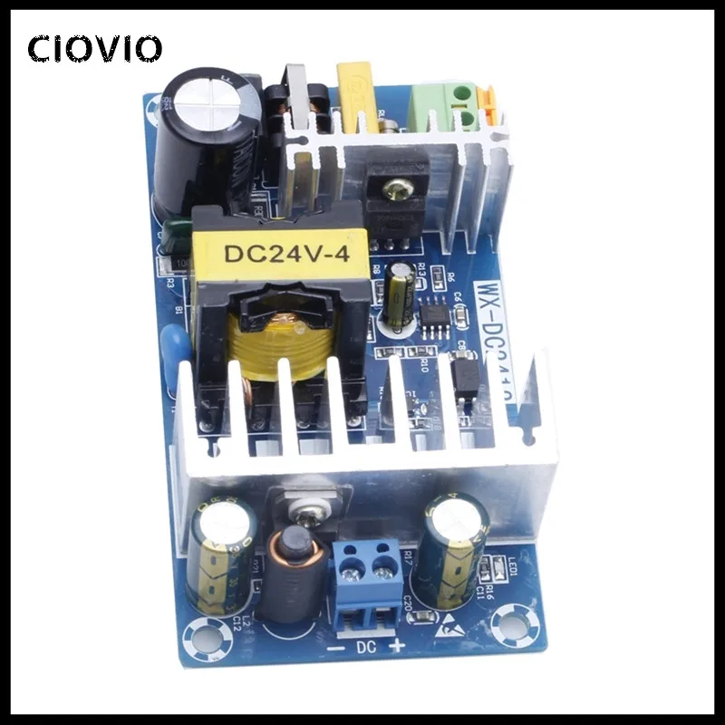 Модуль питания AC 110v 220v к DC 24V 6A AC-DC импульсный источник питания