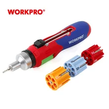 Многофункциональная отвертка WORKPRO 24 в 1 с автоматической загрузкой и трещоткой включает шестигранную и квадратную отвертку Philips Torx