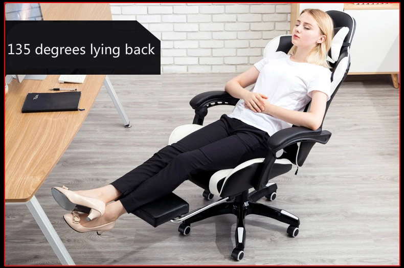 Многофункциональное офисное кресло, массажное кресло для дома, компьютерное кресло с подставкой для ног, с подъемом и вращением, игровое кресло для электронных видов спорта