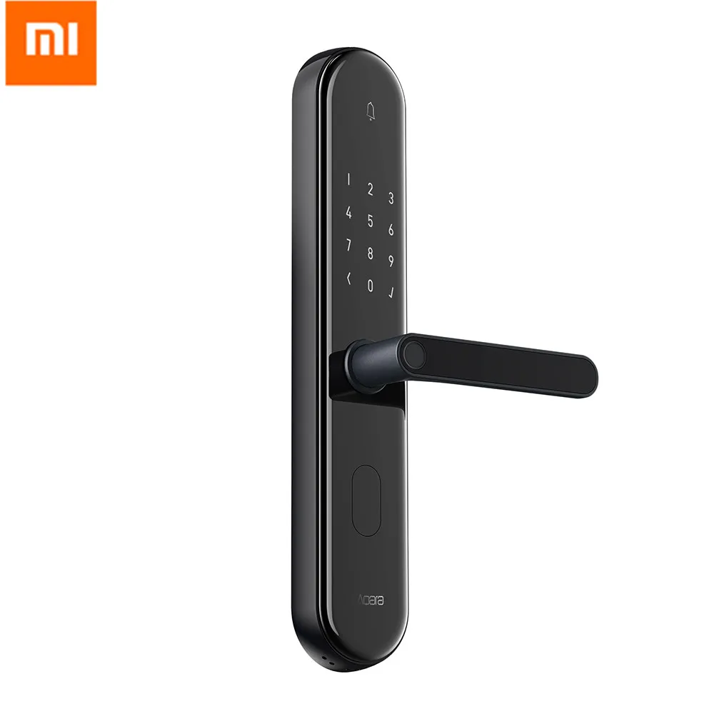 Original Xiaomi Mijia Aqara S2 Fingerprint Smart Door Lock Touch Screen Keyless Lock For Smart Home