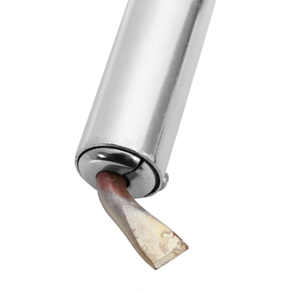 Электрический паяльник высокомощный с наконечником зубила деревянной ручкой 30