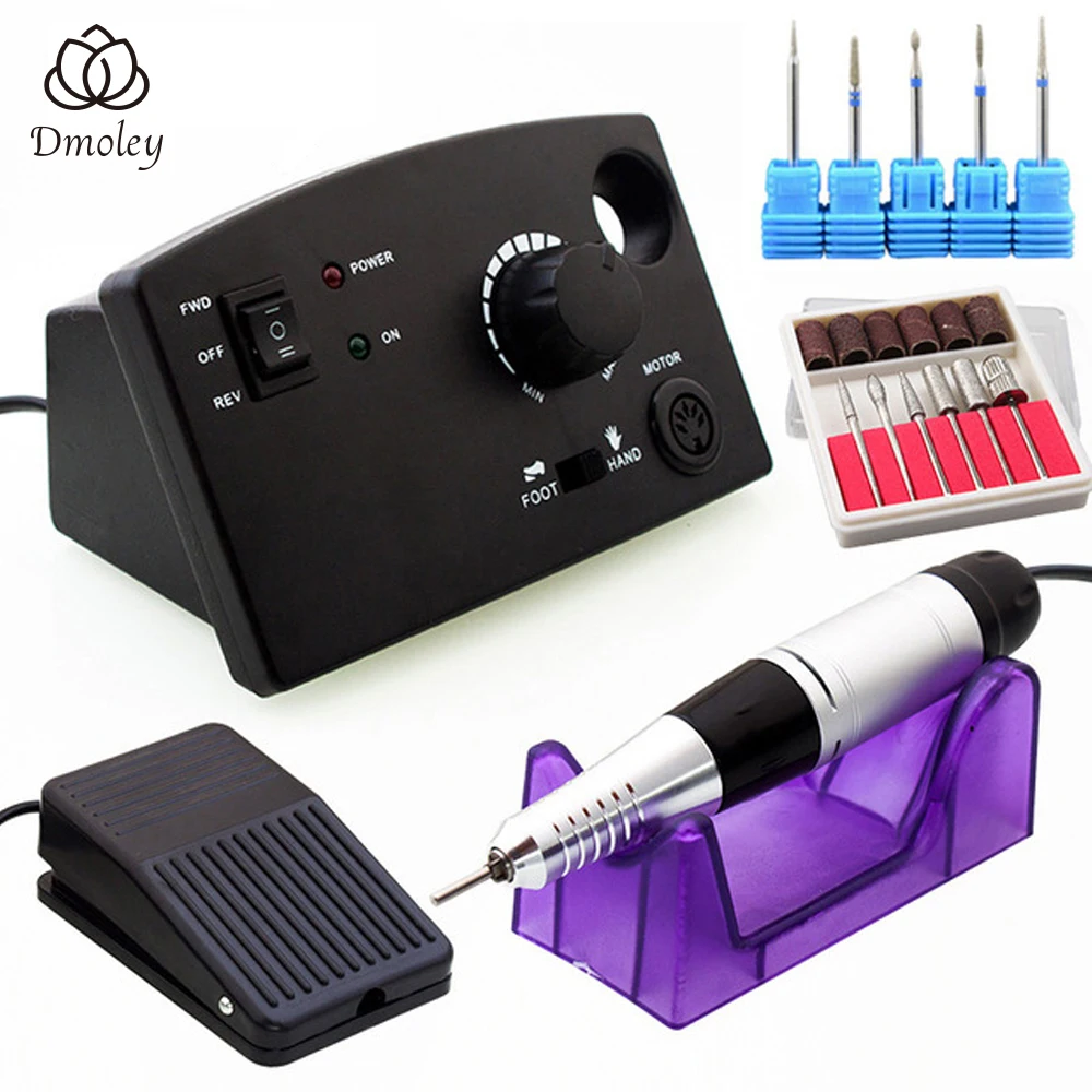 30000RPM Electric Nail Drill Machine Pro Nail Drill File Maniure