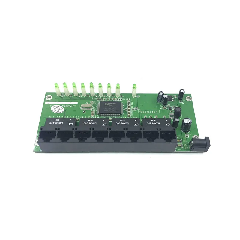 OEM 10 / 100 Мбит/с RJ45 8 портов модуль переключателя быстрого Ethernet Lan концентратор
