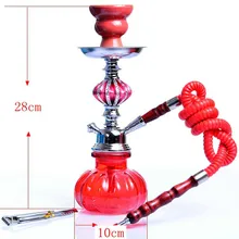 Кальян наргиле Glawaer маленькая акриловая кальян большой пар кальян chicha испаритель наргулий водные трубки для курения