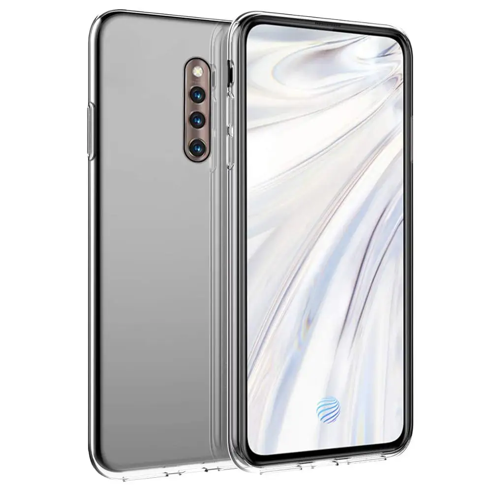 Anti Skid Soft Transparent TPU Phone Case For Vivo X27 Shock Proof Absorption |