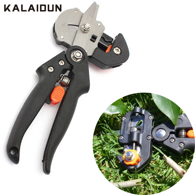 

KALAIDUN Pruning Shears Garden Farming Scissor Fruit Tree Grafting Gardening Tool Vaccination Secateurs Cutting Shears Hand Tool