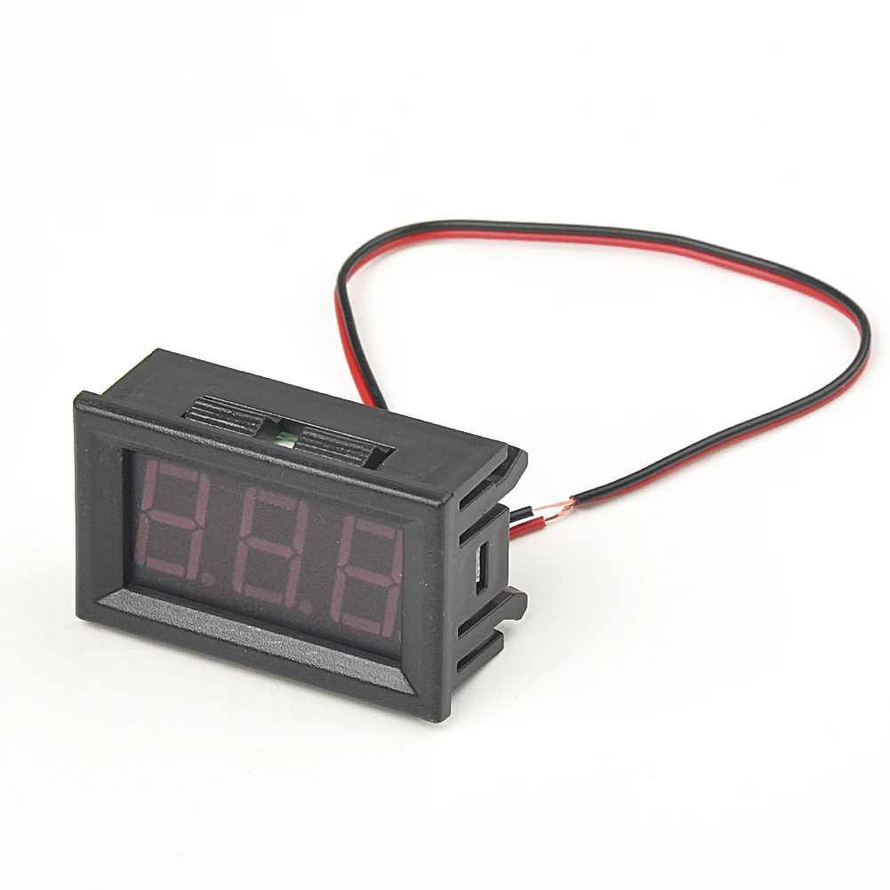 

1pc LED Digital Voltmeter Ammeter Voltimetro Red Mini LED Amp Amperimetro Volt Meter Gauge Voltage Meter D-C Wholesale
