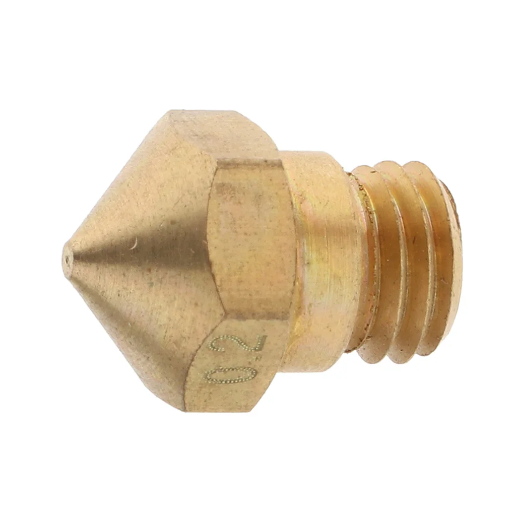 0.2mm Brass Extruder Nozzle Head Printhead for 1.75mm Filament 3D Printer