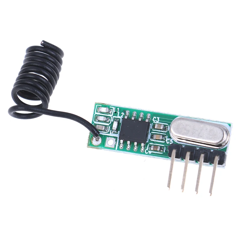

433Mhz RF Wireless Transmitter Module And Receiver Kit 2.0V - 5.5V 433MHZ Wireless For Raspberry Pi /ARM/MCU WL DIY Kit