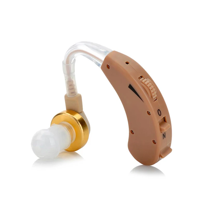 BTE слуховой аппарат регулируемый низкий уровень шума усилитель звука за ухом портативный цифровой слуховой аппарат уход за ушами - Цвет: Многоцветный