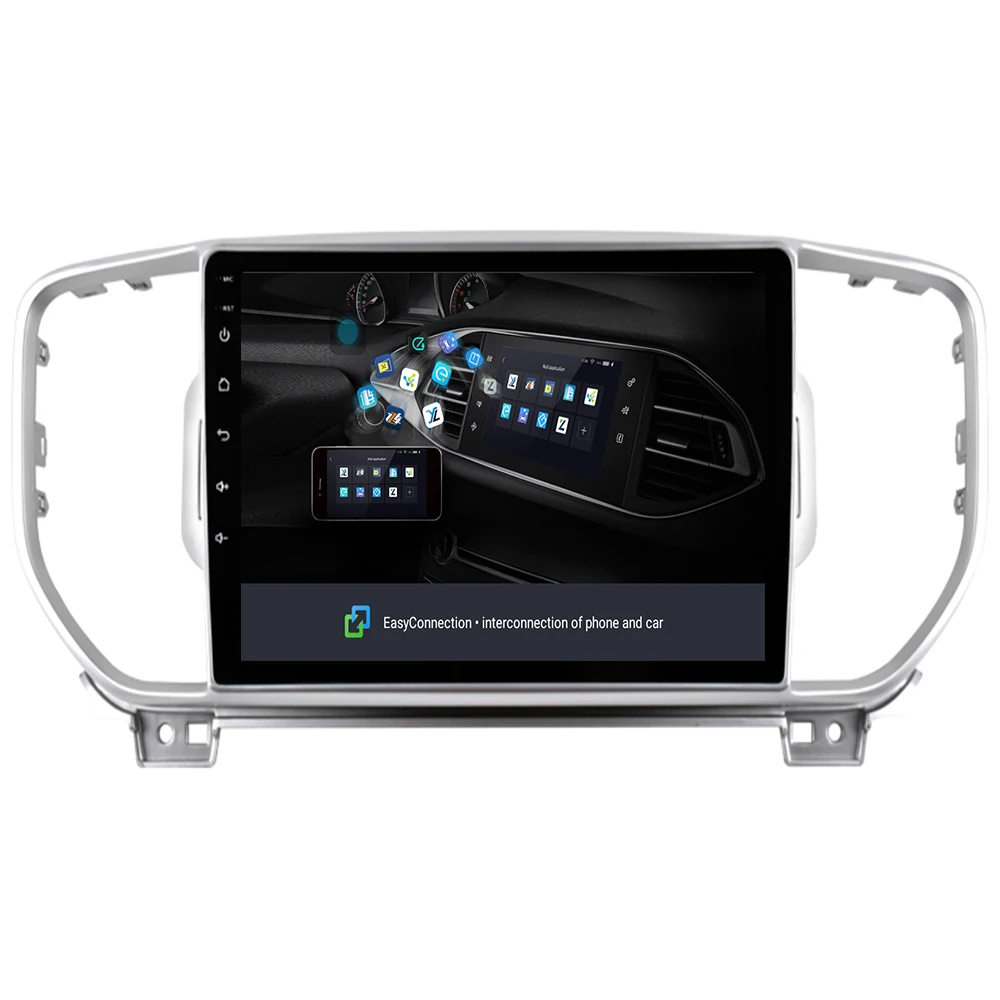 Best 2G+16G Android 9.1 Car Radio Multimedia Player GPS Navigator For KIA Sportage 4 2016 2017 2018 2019 KX5 Audio 2Din no DVD 3