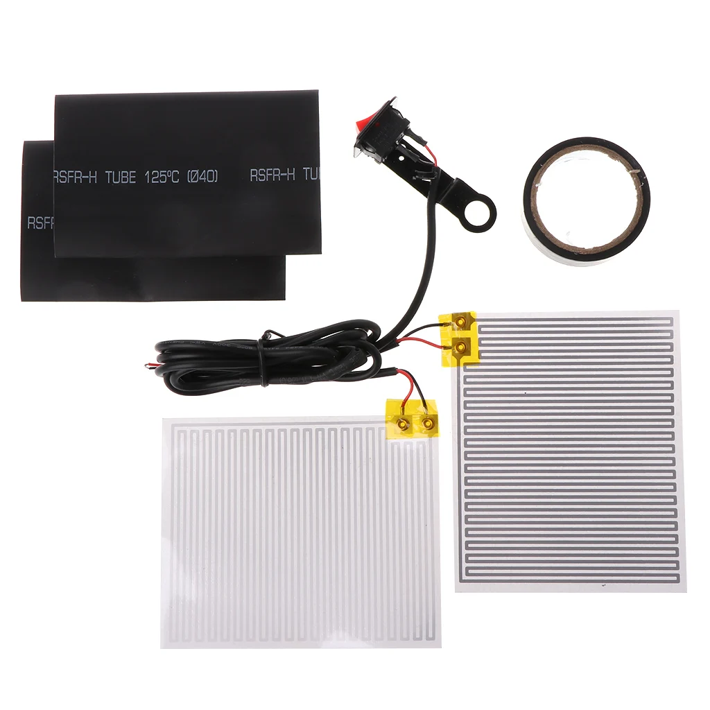 12V мотоциклов сцепление с подогревом дроссельной заслонки колодки руль ATV скутер ручки нагреватель