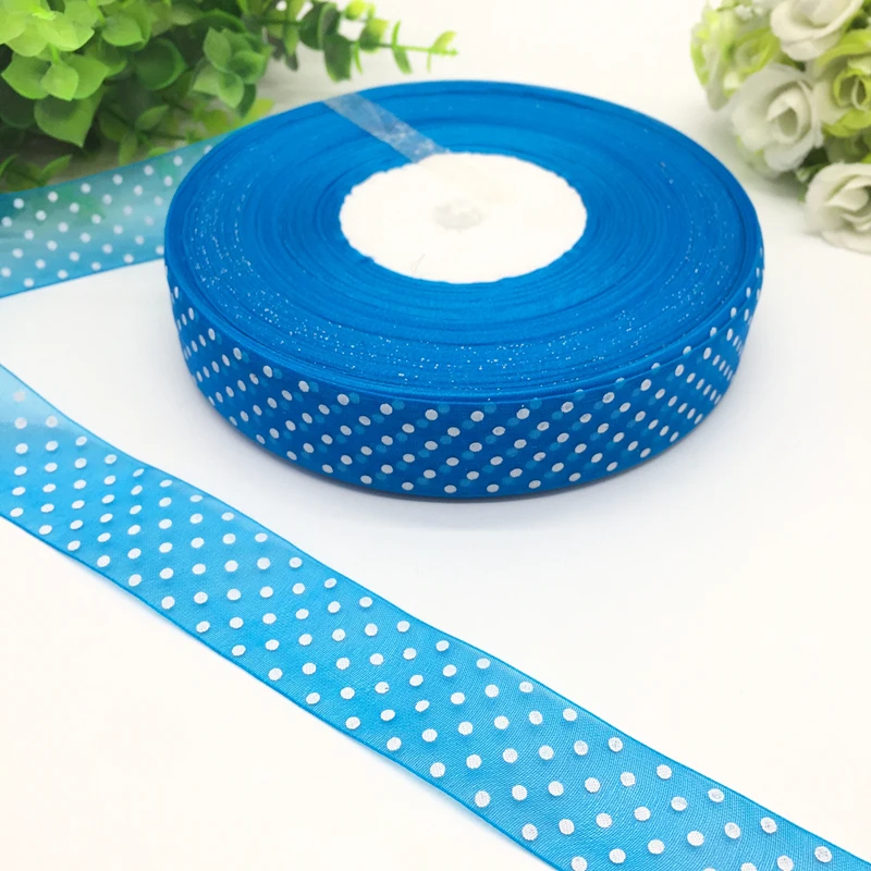 Лента для украшения свадебной вечеринки 5 ярдов 1 дюйм 25 мм|organza ribbon|christmas ribbonribbon