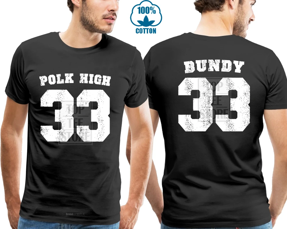 Polk High T Shirt Al Bundy Married With Tee Children Funny No Maam T Shirt For Men Us Size S 3Xl 