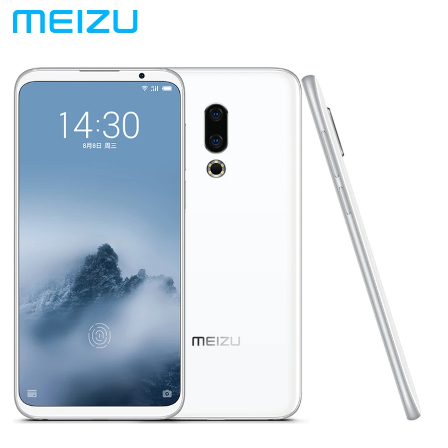 MEIZU 16th LTE 4 г мобильный телефон 8 Гб оперативная память 128 Встроенная Snapdragon845 OctaCore 6,0 "1080x2160 p полный экран 12MP + 20MP Android 8