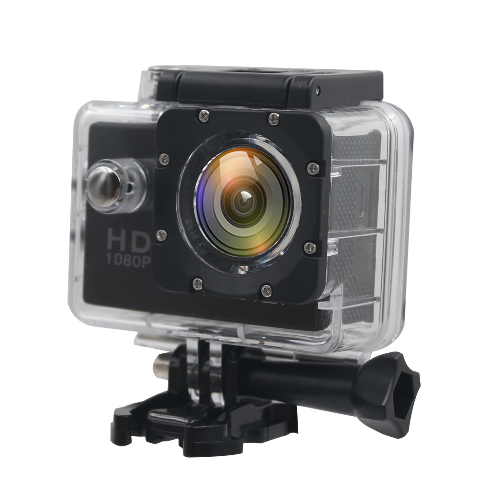 RUISVIN W9 Action Camera 720P HD 5MP Pixels 2.0 Screen Underwater Mini