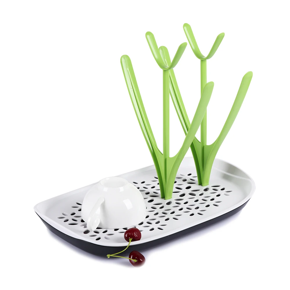 

Infant Nipple Shelf Baby Feeding Bottles Dryer Shelf Removable Drying Rack Tree Cleaning Drying Rack Storage Cup Holder
