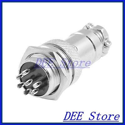 

250V 4A Screw Base Electric Deck 7 Pins Aviation Connector