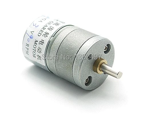 

free shipping 25GA 25MM 3V DC 90RPM 0.3A 30mA High Torque Electric Gear Box Motor NEW