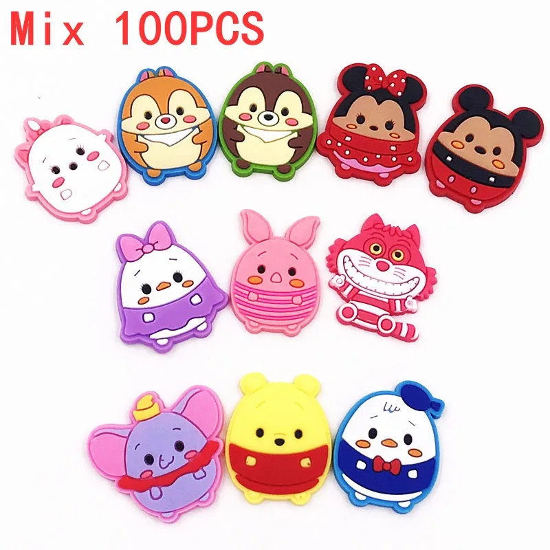 Оптовая продажа 100 шт TSUM Микки Минни мультфильм Подвески фильм Персонаж Flatback