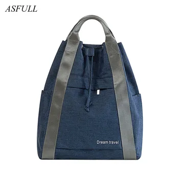 

ASFULL 2018 Drawstring Adjustable Waterproof Travel Backpack Portable for Travel Duffel Bag Travel Bag Outdoor tools Hiking