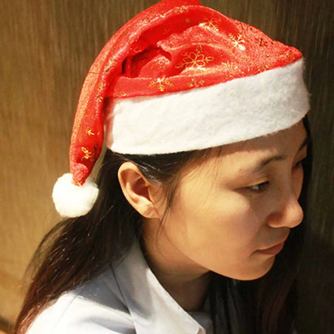 

Good Adult Cheer Christmas Hat Children Santa Claus Reindeer Snowman Party Cute Cap wedding decoration