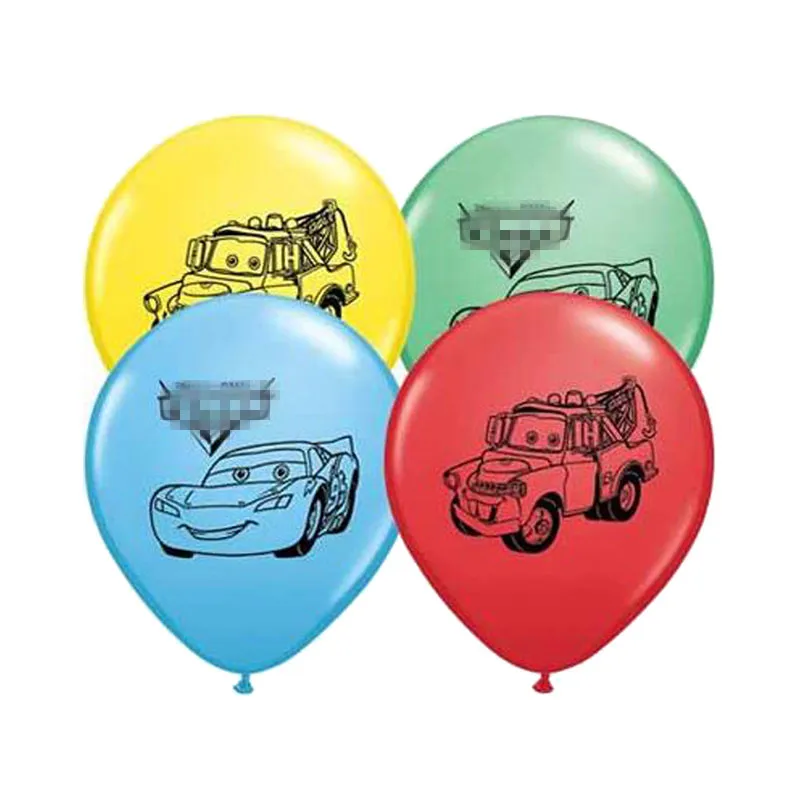 

Wholaesale 50pcs/lot Cars Balloons Latex balloon cartoon car story birthday party supply toys decorating children's party