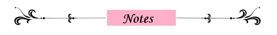 Notes