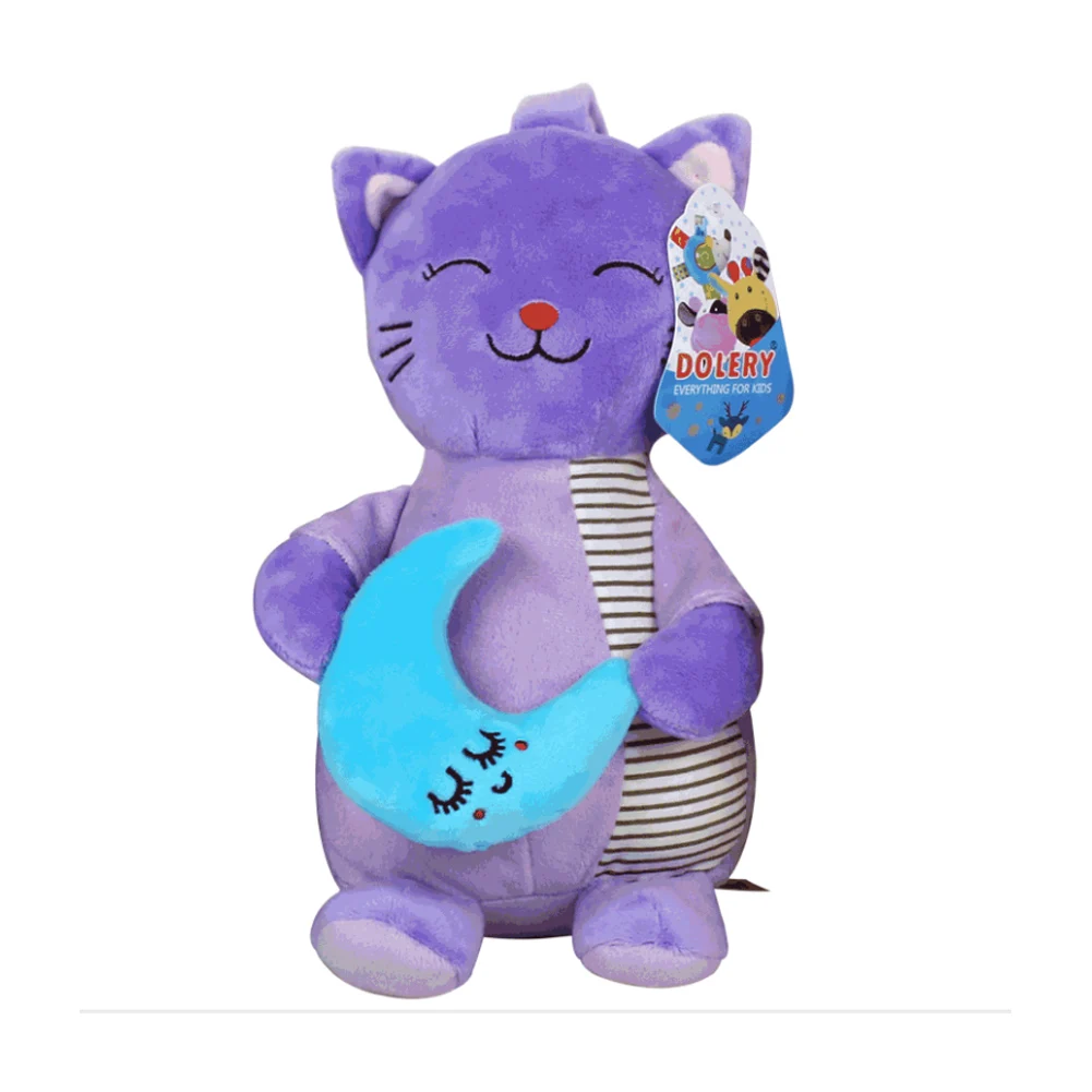 

Cute Musical Bed Bells Plush Toys Hanging Cartoon Animal Baby Rattles Dolls Tail Soft Mobiles Crib Toddler Educational