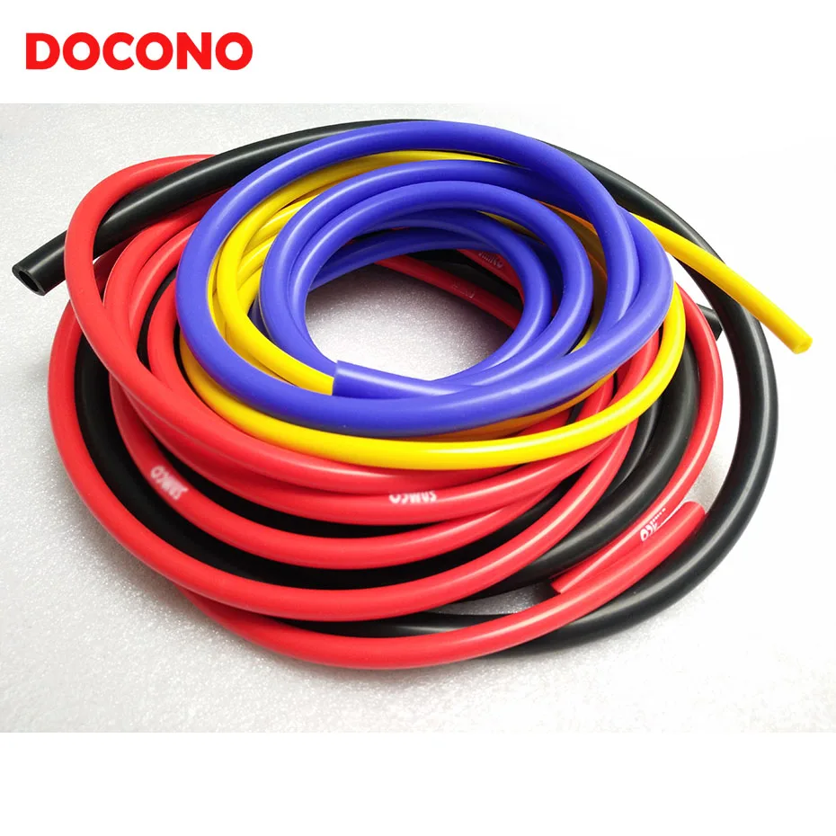 Auto 3mm Tuyau Silicone Tuyau Vide Tuyau Caoutchouc Câble Commande Caoutchouc 5m