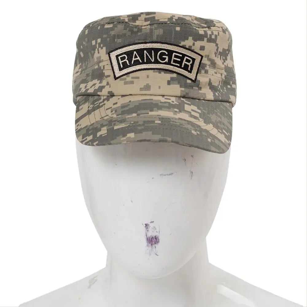 

Wild Jungle Camouflage Cap Ranger Baseball Cap /Tactical US Army/Marines/Navy/Cap Trucker Flat Camo Cap Adjustable Men