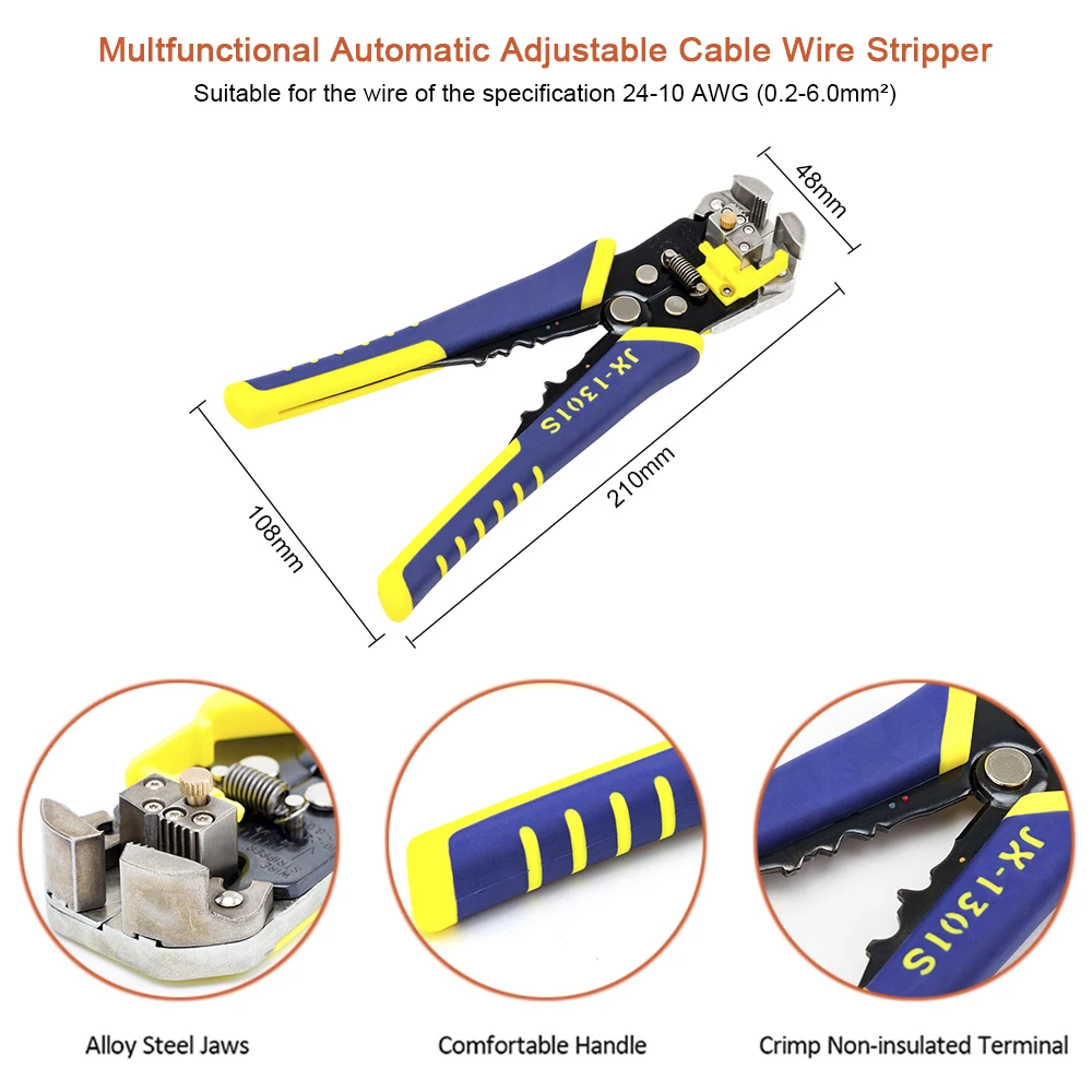 Paron JX-D5301 Multifunctional Ratchet Crimping Tool