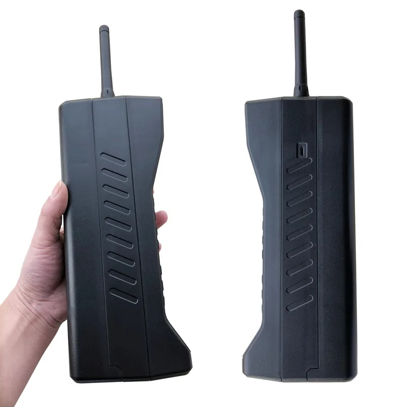 2019 جديد ريال 7200 mAh تجدد Powerbank سوبر كبير الهاتف المحمول الفاخرة الرجعية الهاتف بصوت عال الصوت الموسيقى لاعب الاستعداد المزدوج سيم الثقيلة