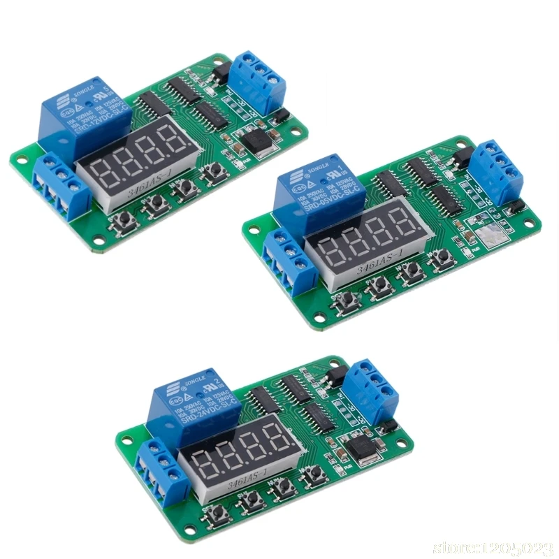 

DC 5V 12V 24V Multifunction Delay Relay Time Switch Turn on/off PLC Module W315