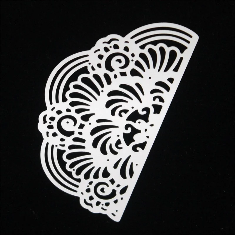  KLJUYP Invitation Card Lace Border Metal Cutting Dies Scrapbook Paper Craft Decoration dies scrapbo - 33003498028