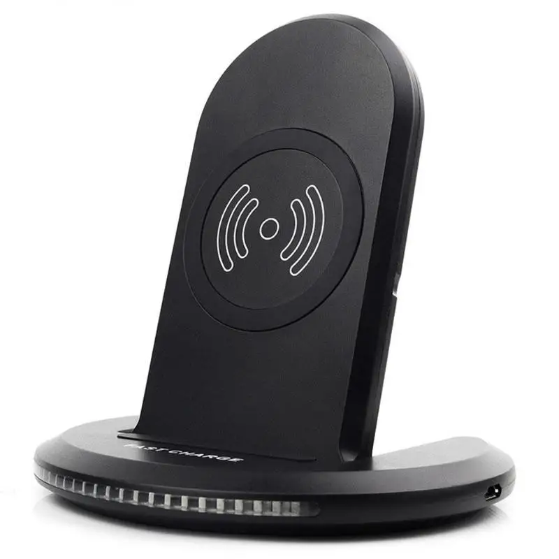 

Foldable Qi Wireless Charger For iPhone X XS 10W Fast Charger USB Wireless Charging Stand Dock Cradle Holder For Samsung S9 S8