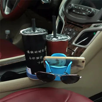 

Car Styling Storage Box Multifunctional Car Organizer Drink Cup Holder Phone Stand Auto Sunglasses Storage Holder for Keys Coins