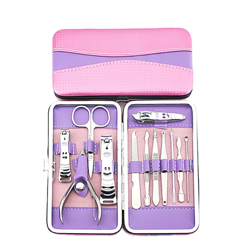 Nail Tools Nails Art Manicure Pedicure Set Kits with Casein Sets